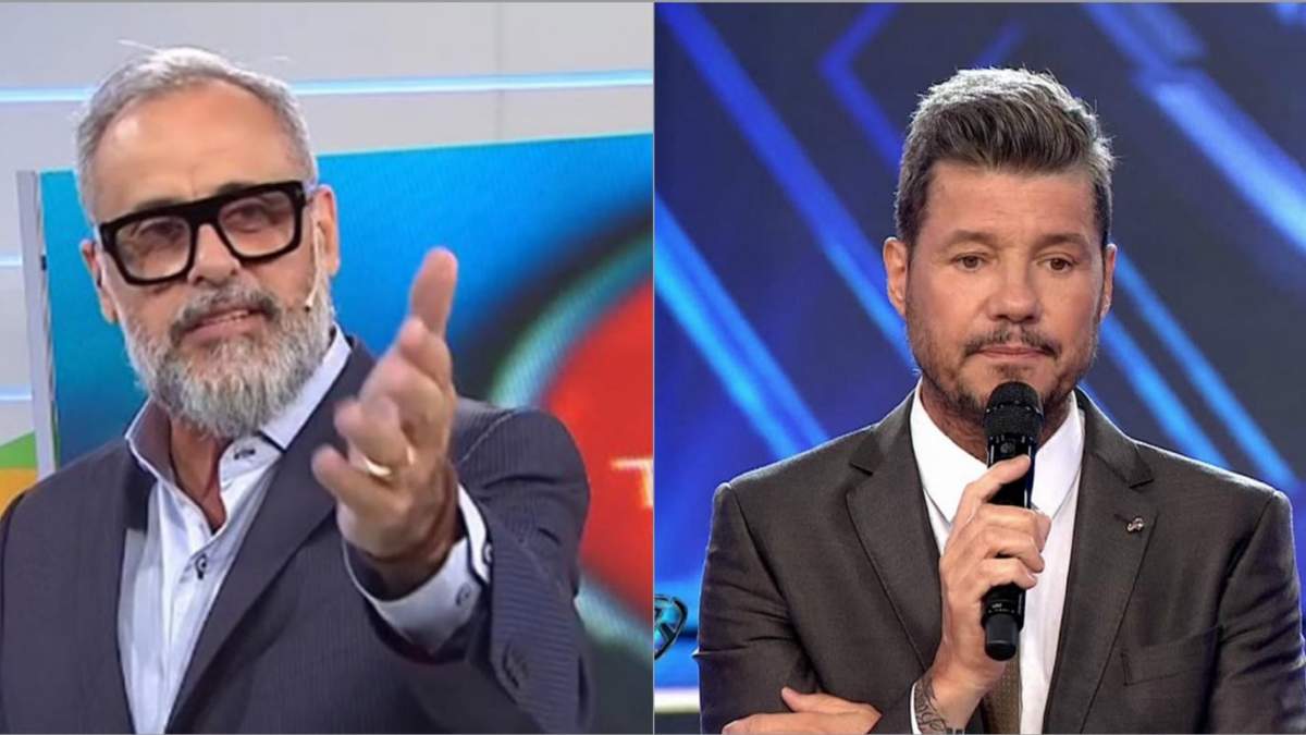 Jorge Rial y Marcelo Tinelli. Foto: (Twitter)