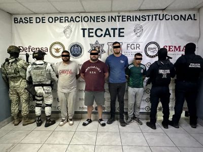 Capturan a “El Salo”, líder del CJNG en Tecate, Baja California