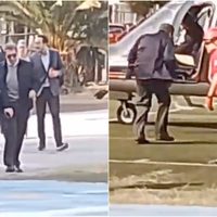 Exhiben a Monreal viajando en helicóptero; lo uso en "emergencias", dice el morenista (Video)