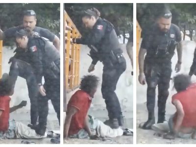 Policías de Guadalajara torturan a un hombre en situación de calle a plena luz del día (Video)