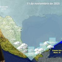 Congelará la masa de aire ártico del frente frío 13 a los siguientes estados el martes