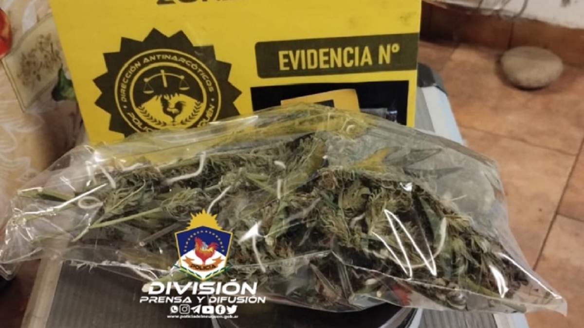 Allanamientos en San Martin de los Andes . Fuente: (Policía Neuquén)