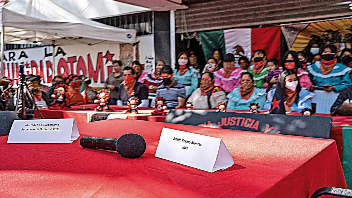 "Mesa frustrada"