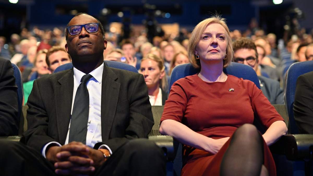 Kwasi Kwarteng y Liz Truss. Fuente: (Twitter)