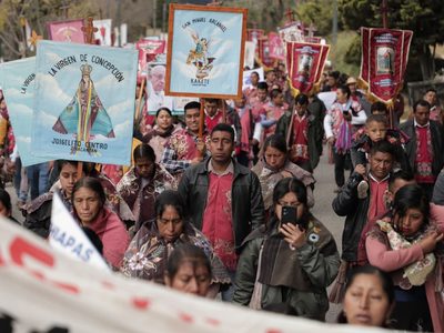 Católicos de Chiapas exigen justicia por el asesinato del sacerdote Marcelo Pérez