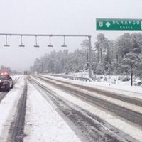 Tormenta invernal y frente frío provocan nevadas en siete estados
