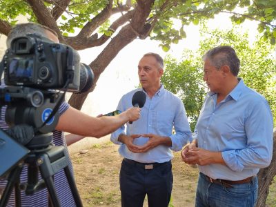 Zúñiga criticó a “los candidatos azules” porque “hablan de promesas como si hoy no fueran gobierno”