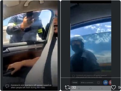 Policías que agredieron a automovilista frente a Plaza Satélite fueron separados de sus cargos