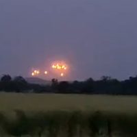 Difunden videos que muestran el vuelo de una supuesta flotilla de ovnis en Reino Unido