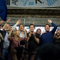 Wado de Pedro en el acto en homenaje a Néstor Kirchner en Bariloche