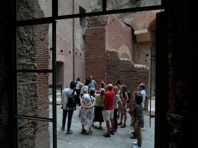 Abren al público palacio imperial en Roma después de 50 años de restauraciones