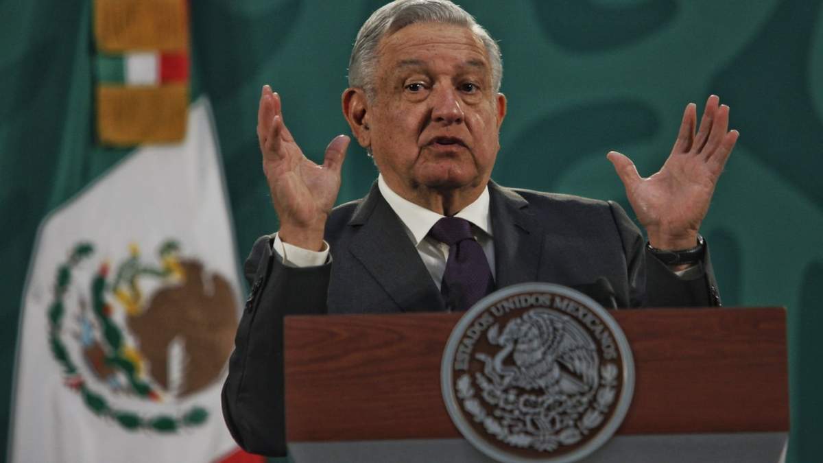 El presiente López Obrador