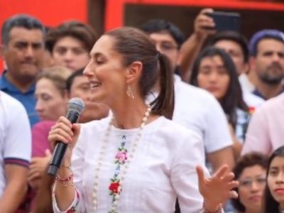 Sheinbaum llama a jóvenes a ejercer su derecho al voto en las elecciones del 2024