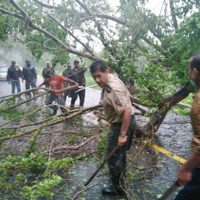 “Nora” toca tierra en Jalisco; está a 49 km de Puerto Vallarta