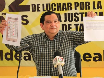 Tabasco: denuncian errores de impresión en 761 mil 589 boletas electorales