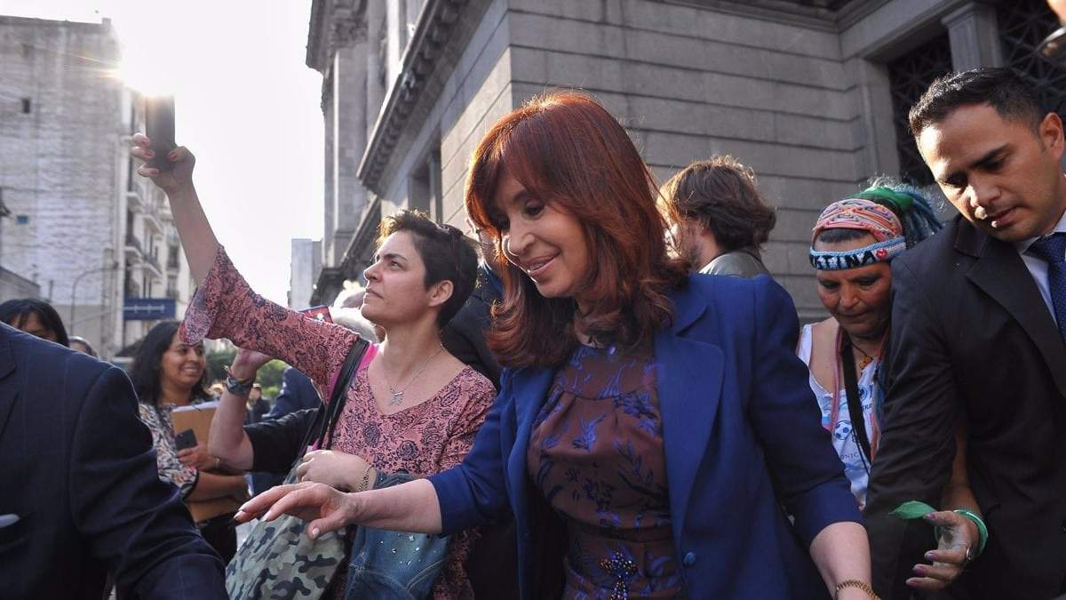 Vicepresidenta de Argentina, Cristina Fernández de Kirchner