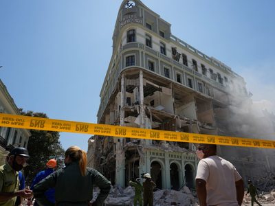 Explosión en el Hotel Saratoga “no fue una bomba”, dice Díaz-Canel; van 9 muertos