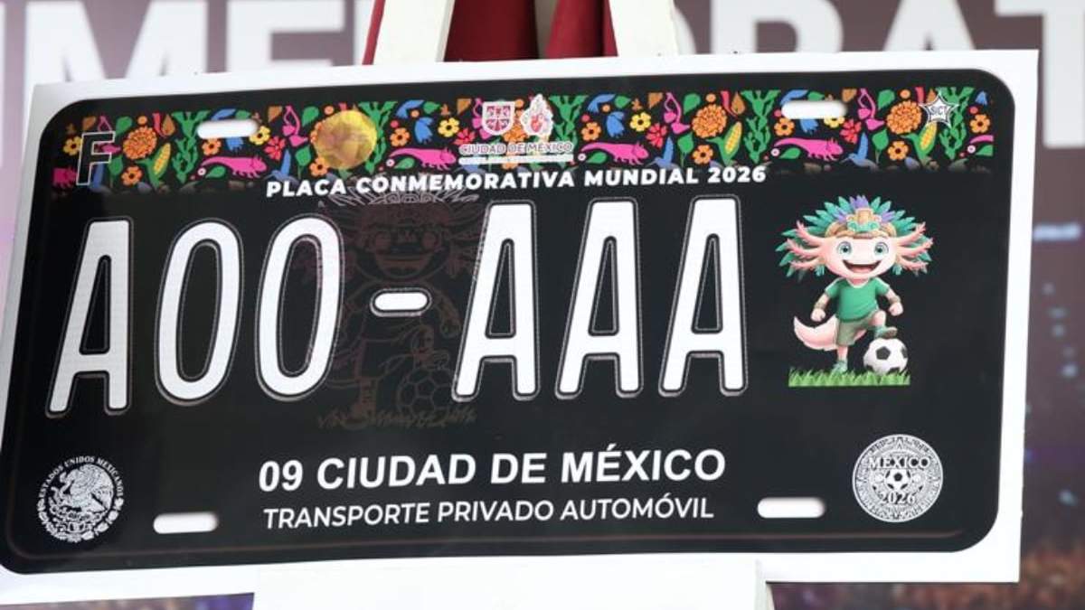 Placa del Mundial 2026