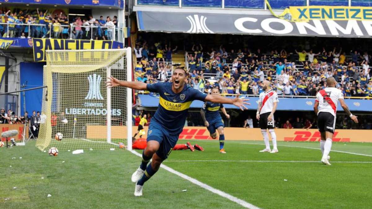 Wanchope Ábila en su prime.