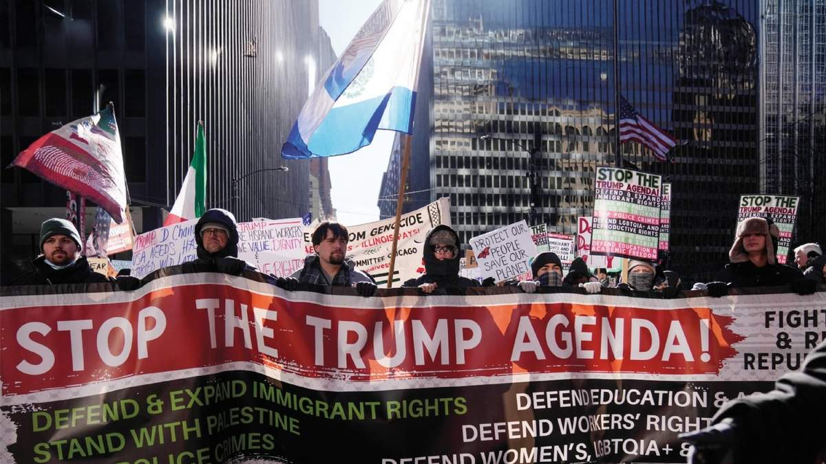 Protesta en Chicago contra redadas