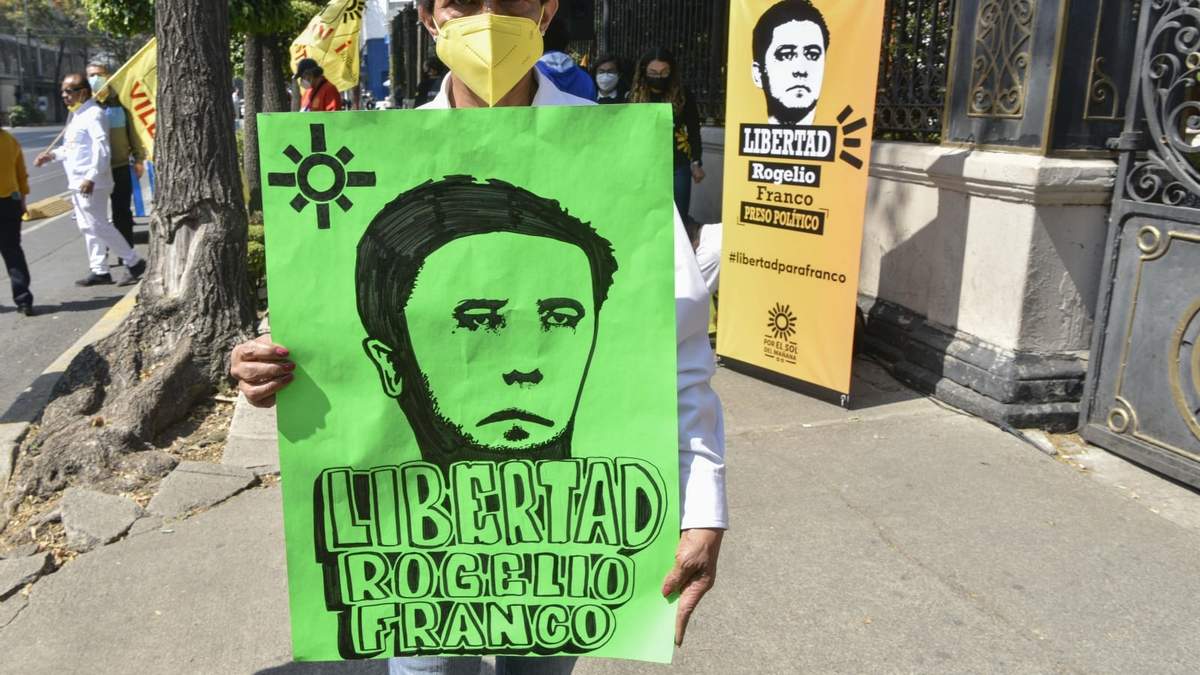 Rogelio Franco Castán está preso desde el 13 de marzo.