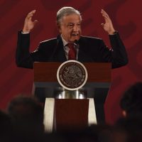Ajenos a la PF los que encabezaron protesta en Centro de Mando: AMLO