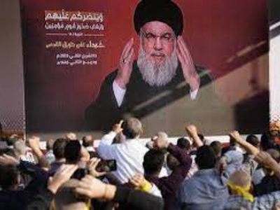 Líder de Hezbollah aparece y amenaza con escalar enfrentamiento con Israel