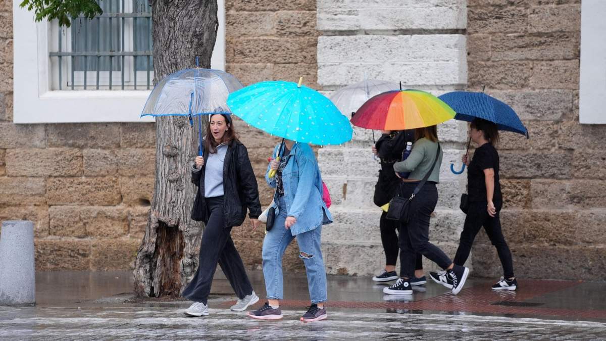 El SMN adelantó que las lluvias podrían prolongarse durante la semana. Fuente: (X)