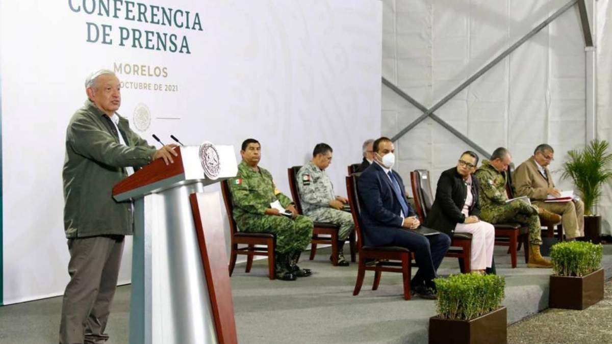 El presidente López Obrador