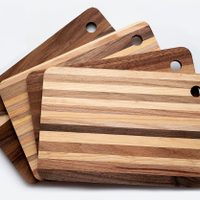 Con las tablas de picar viejas que ibas a tirar, armá este útil proyecto para la cocina de tu casa