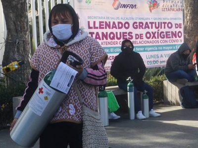 La CDMX y Profeco darán facilidades para importar oxígeno medicinal