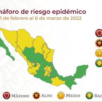Así quedó el semáforo del 21 de febrero al 6 de marzo: el país se divide en verde y amarillo