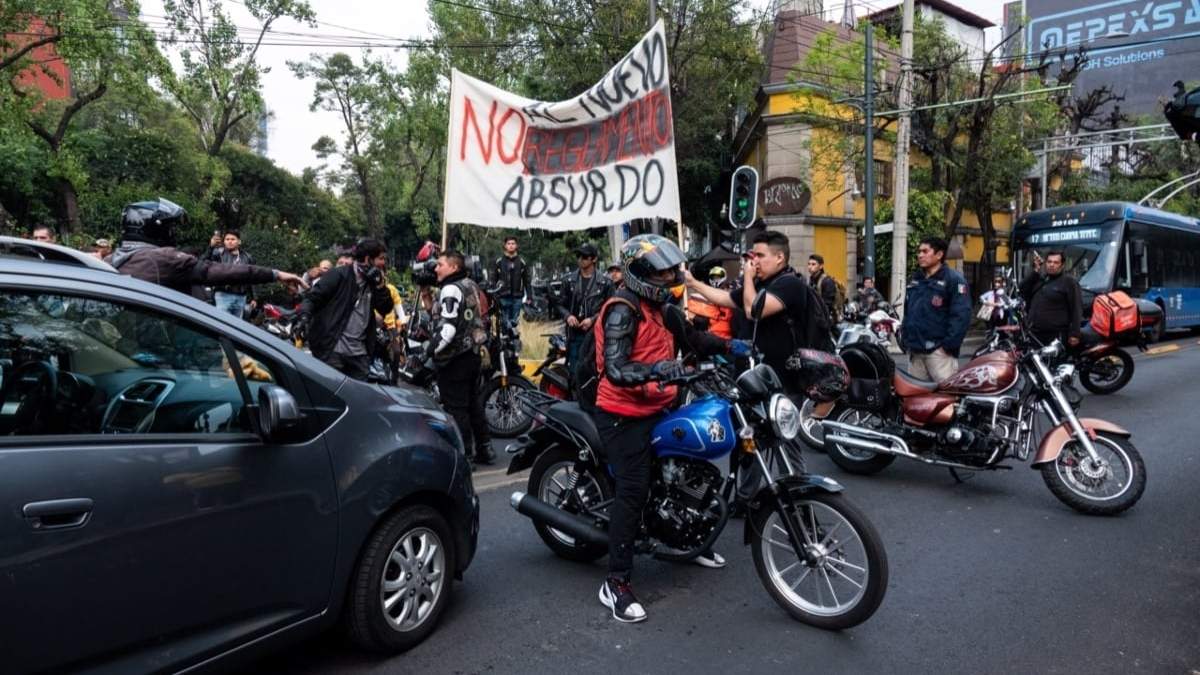 Motos en la CDMX