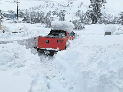 Rutas complicadas en el territorio neuquino por la nieve