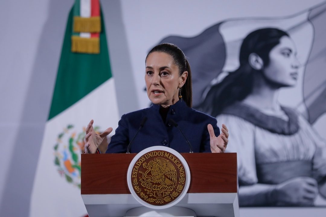 Sheinbaum mañana Foto Montserrat López