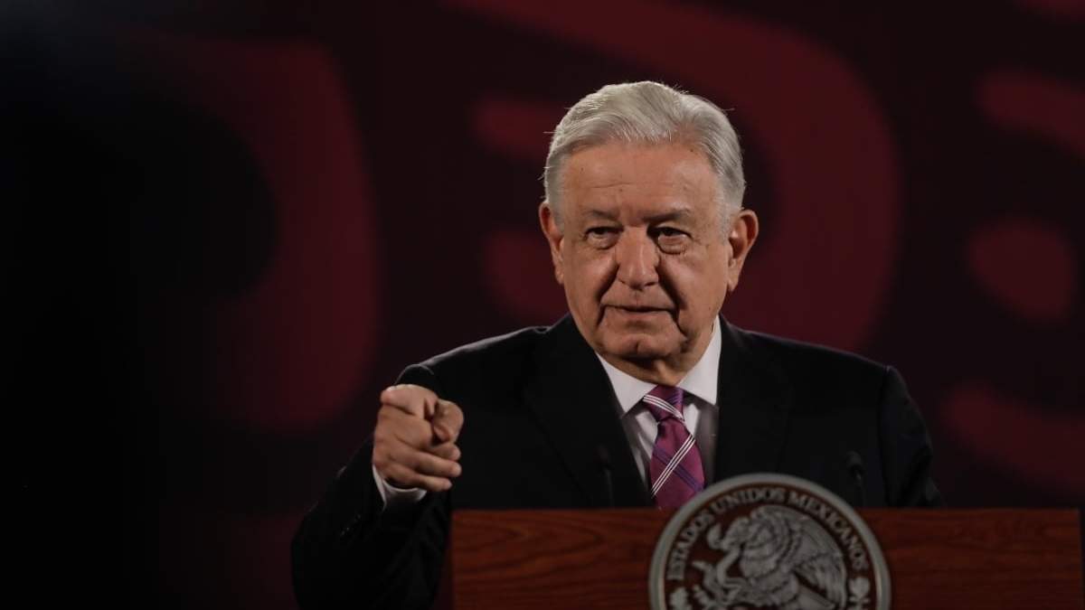 El presidente Andrés Manuel López Obrador en la mañanera
