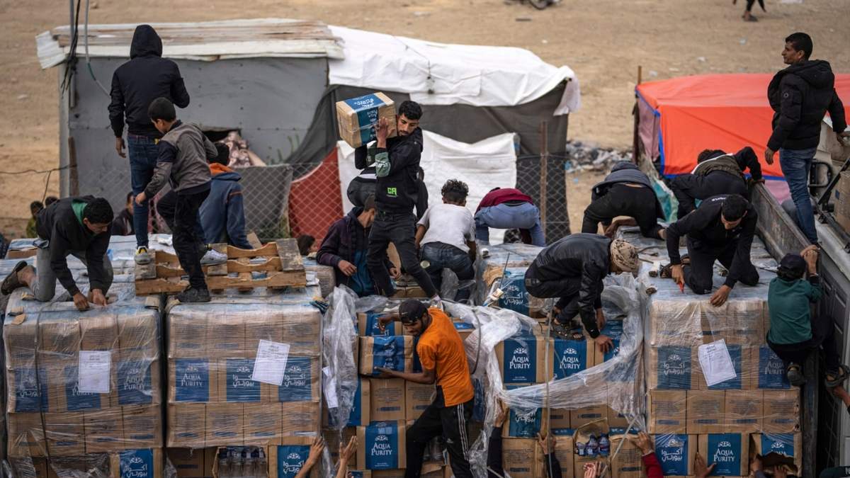 Ayuda humanitaria en Gaza