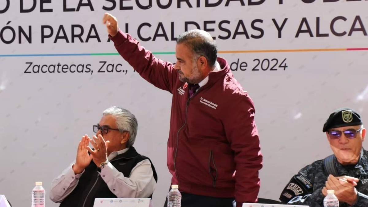 Manuel Eduardo Flores Sonduk, secretario Ejecutivo del Sistema Estatal de Seguridad Pública de Zacatecas