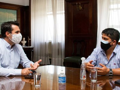 Reactivación petrolera en Santa Cruz: Darío Martínez se reunió con Claudio Vidal