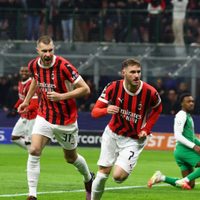 Santiago Gimenez anotó gol a los 36 segundos con el Milán ante el Feyenoord (Video)