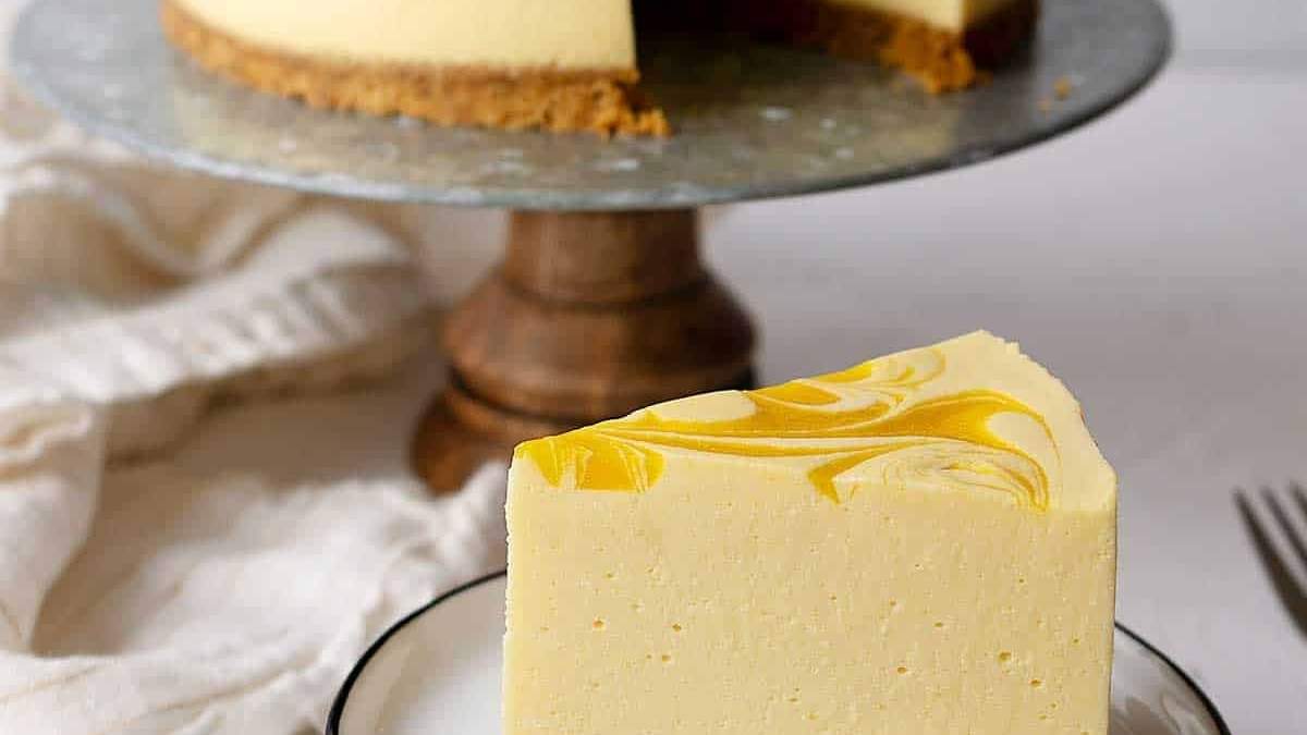 Cheesecake vegano. Fuente: (Instagram)