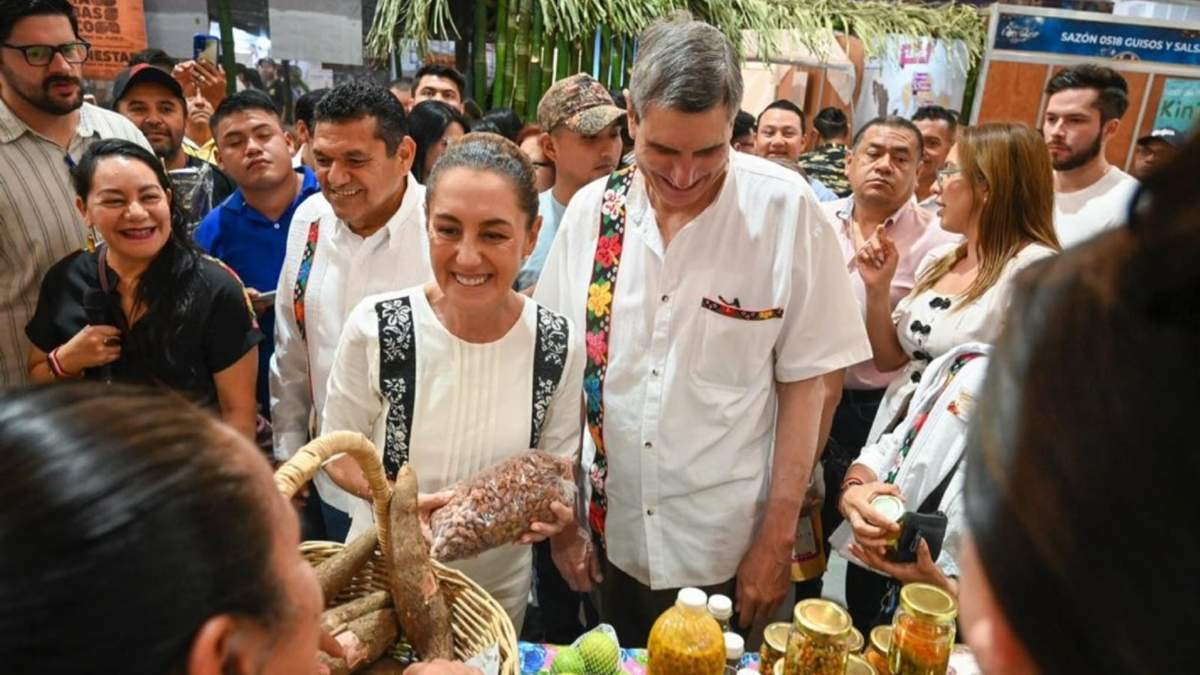 La presidenta Claudia Sheinbaum Pardo en Tabasco