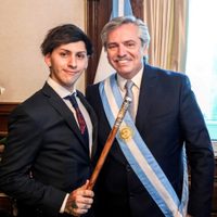 Así está hoy Dyhzy, el talentoso hijo de Alberto Fernández que es Drag Queen
