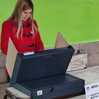 Gloria Ruiz confiada por el panorama electoral en Neuquén
