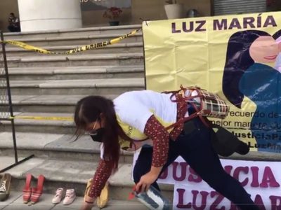 Familiares de víctimas de feminicidios y colectivos piden justicia en Guatemala