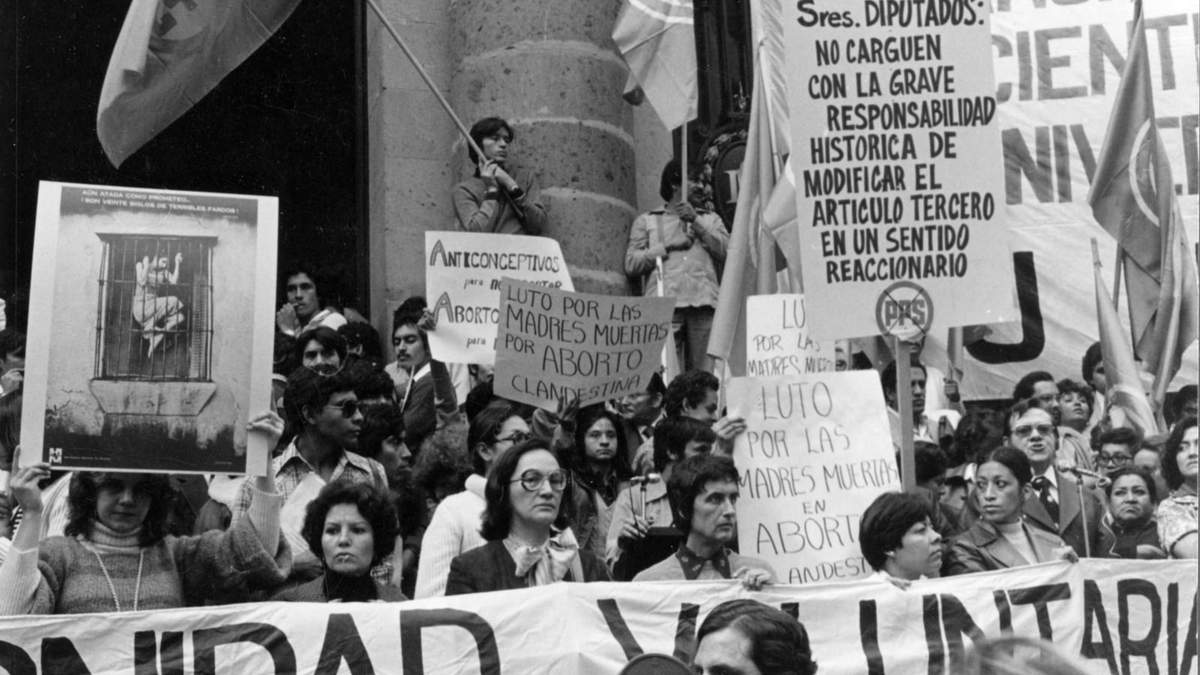 Exposición “¡En la calle y en la historia! 40 años de lucha feminista mexicana”