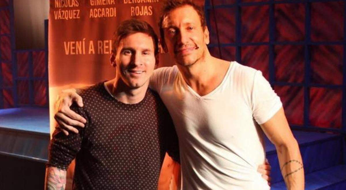 Nicolás Vazquez y Lionel Messi. Fuente: (Instagram)