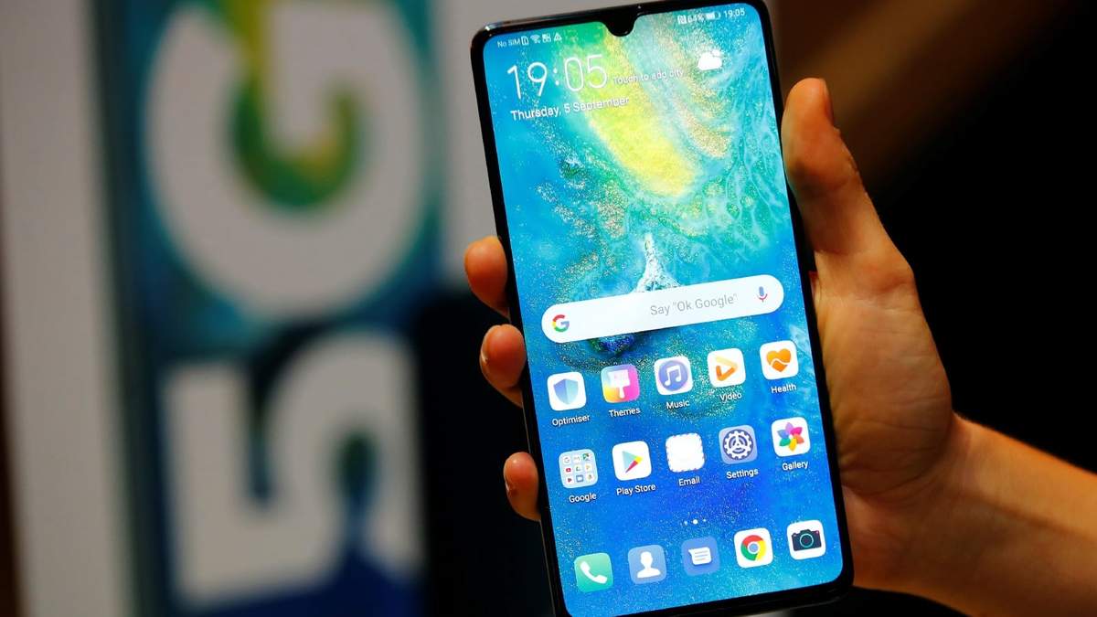 Teléfono Huawei. Fuente: (Twitter)