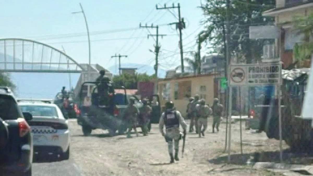 Enfrentamiento en Tuxpan