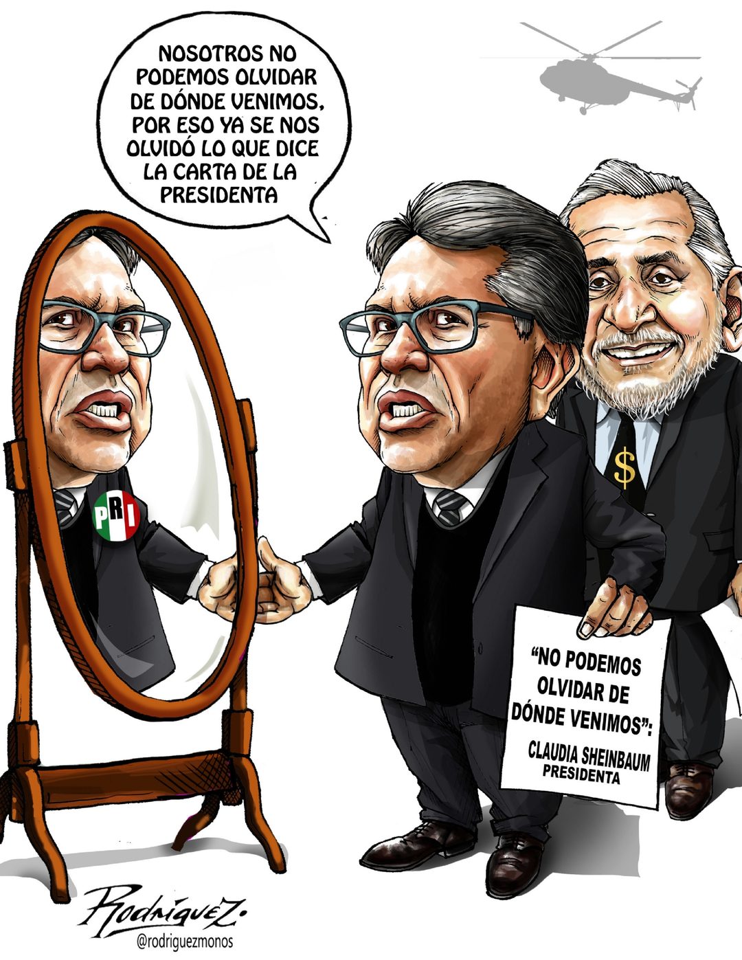 Cartón Esta carta sí se olvida